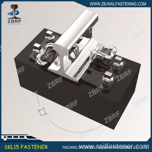 E2055 fastening for wood tie in North America